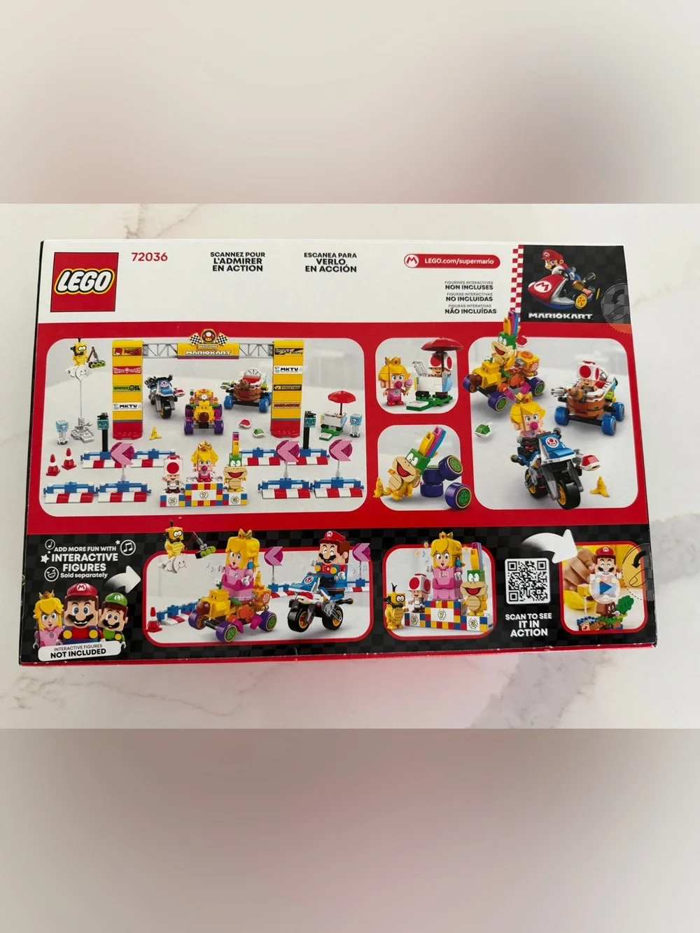 LEGO Super Mario Baby Peach & Grand Prix Set (Set 72036)